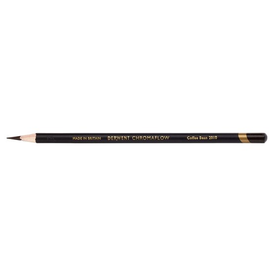 Derwent Chromaflow Pencil – Coffee Bean | Bold, Blendable Colour for Art & Craft