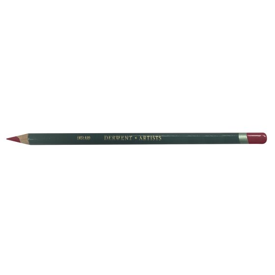 Derwent Artists Pencil – Crimson Lake 2000 (Round Barrel, Colour Grade)
