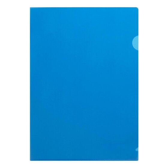 Marbig A4 Letter File – Top & Side Opening, Blue