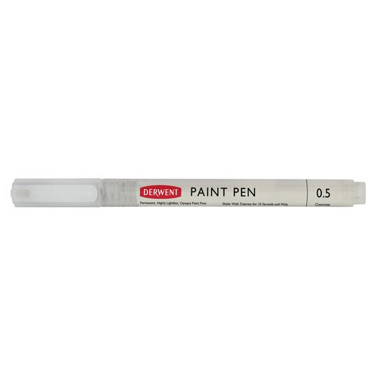 Derwent Paint Pen Palette #3 – Assorted Colours, 0.5mm Japanese Nib, Xylene-Free