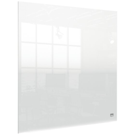 Nobo Acrylic Planner Board 450 x 450mm – Frameless Whiteboard for Desk or Wall