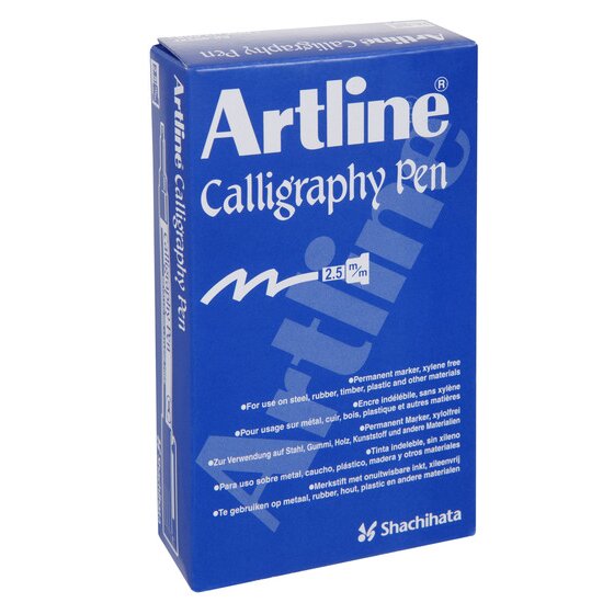 Artline 993 Calligraphy Marker – Metallic Gold, 2.5mm