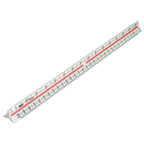 HELIX SCALE RULE TRIANGULAR 30CM | RULERS / TAPE MEASURES | ACCO Partner