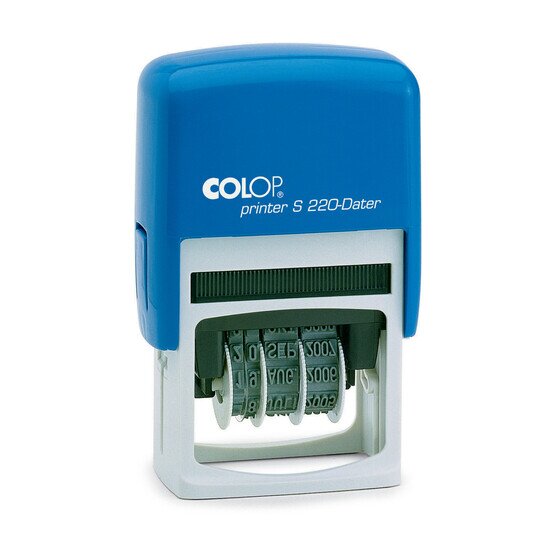 COLOP S200B Self-Inking Dater – 4mm Black Imprint