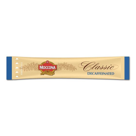 Moccona Classic Decaf Coffee Sticks – 1.7g x 500 Box