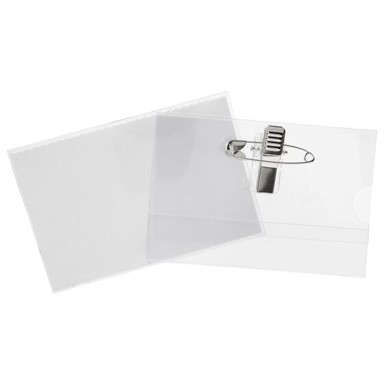 Rexel ID Convention Cardholder with Pin – Box of 50 + Blank Inserts