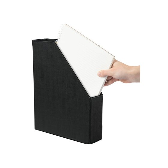 Marbig A4 Magazine File – Waterproof PVC, Black