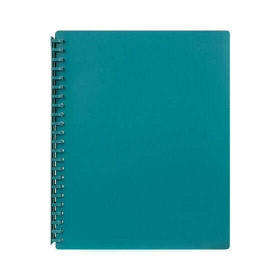 Marbig A4 Refillable Display Book – 20 Pockets – Green