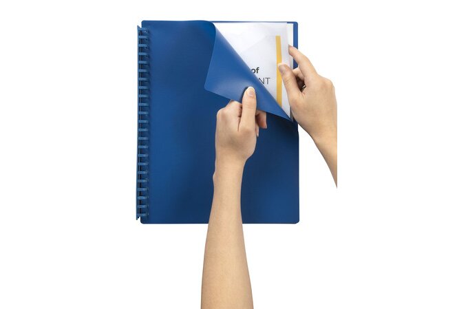MARBIG REFILLABLE DISPLAY BOOK 20 POCKET BLUE | DISPLAY BOOKS ...