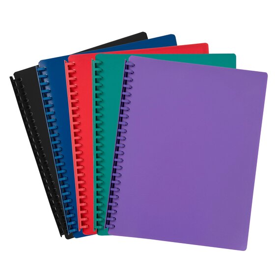 MARBIG REFILLABLE DISPLAY BOOK 20 POCKET ASSORTED | DISPLAY BOOKS ...