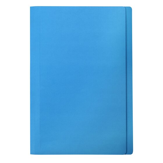 Marbig Manilla Folders – Foolscap, Blue, Pack of 20