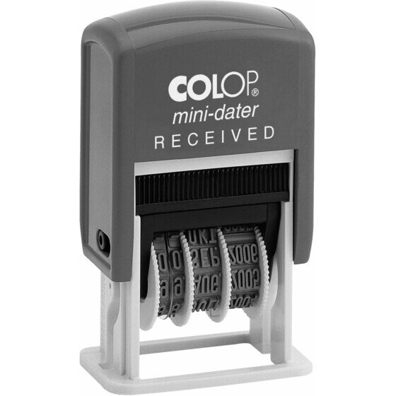 COLOP S160/L1B Mini Dater – 4mm Self-Inking "Received" Stamp