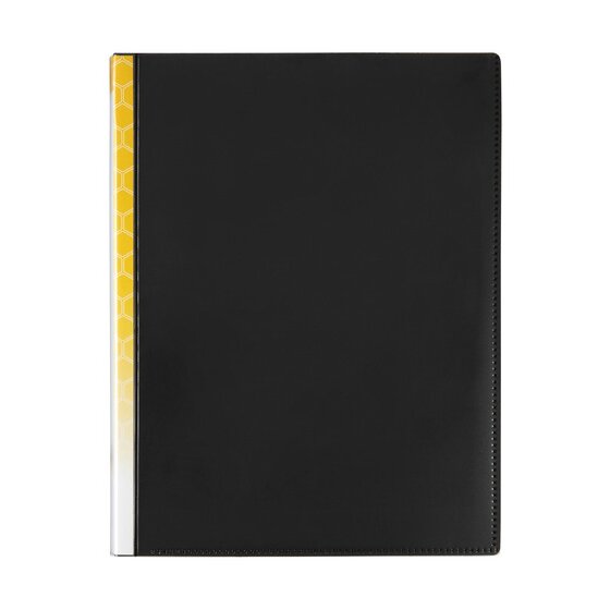 Marbig Clearview Non-Refillable Display Book – 50 Pockets, A4, Black