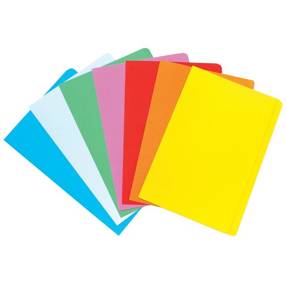 Marbig Manilla Folders – Foolscap Assorted Colours – Pack of 20