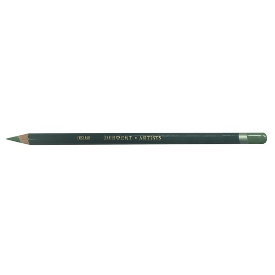 Derwent Artists Pencil – Cedar Green 5000 | Round Barrel Colour-Grade Drawing Pencil