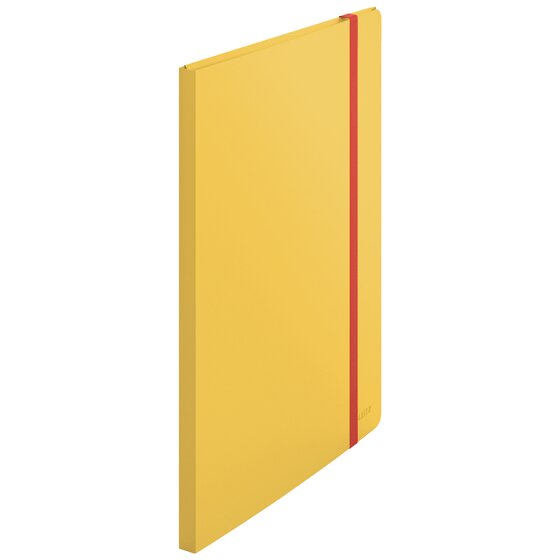 Leitz Cosy 3-Flap Folder with Display Book – A4, Yellow