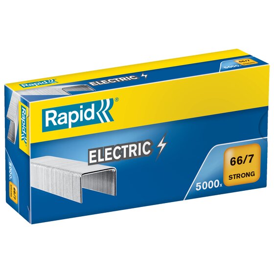 Rapid 66/7mm Strong Staples – Box of 5,000 (Electric Stapler)