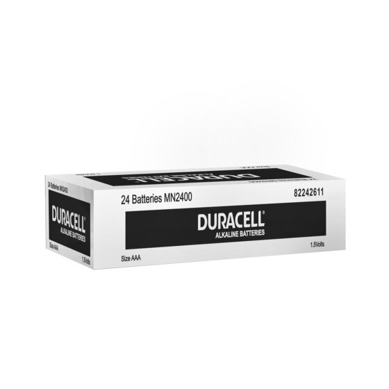 Duracell Coppertop AAA Alkaline Batteries – Pack of 24