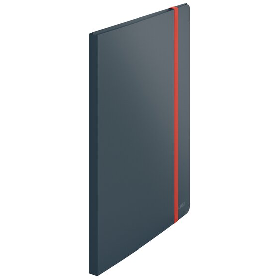 Leitz Cosy A4 3-Flap Folder with Display Book – Polypropylene – Grey