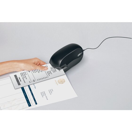 Rapid Electric Stapler 20EX – Black | Mains-Powered, One-Hand Operation, Front-Loading
