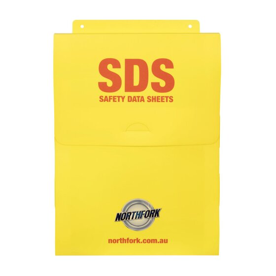 Northfork SDS Document Box – A4, Yellow, Polypropylene