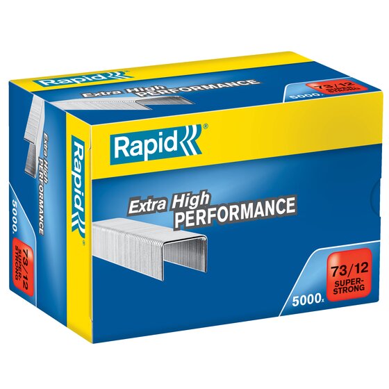 RAPID 73/12mm Superstrong Staples – Box of 5,000