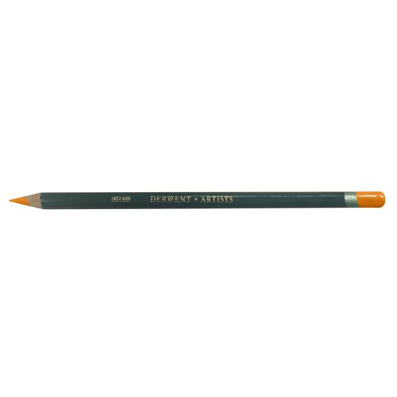 Derwent Artists Pencil – Burnt Yellow Ochre 6000 | Round Barrel Colour-Grade
