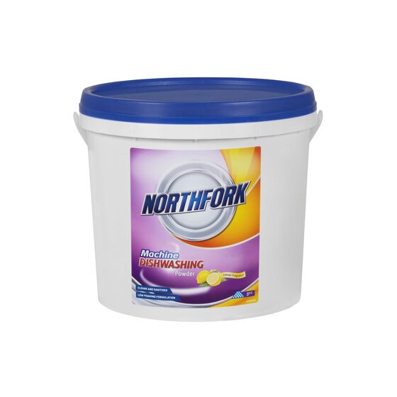 Northfork Machine Dishwashing Powder Lemon 5Kg – Commercial Dishwasher Detergent