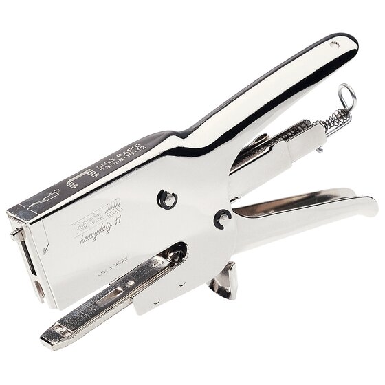 RAPID HD31 Heavy-Duty Plier – Nickel-Plated, Dual-Anvil, for Jiffy Bags & Small Boxes