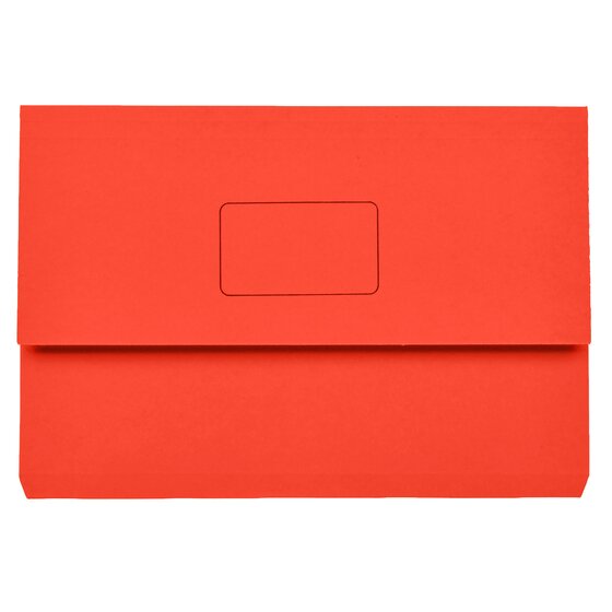 Marbig Slimpick Foolscap Document Wallet – Red