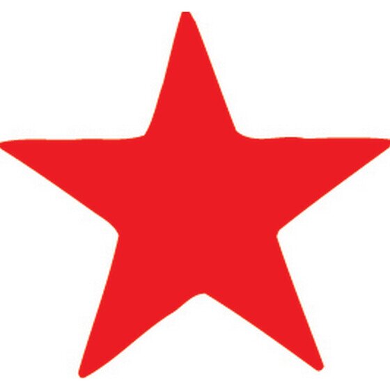 XSTAMPER CE-16 Pre-Inked Rubber Stamp – Star Red