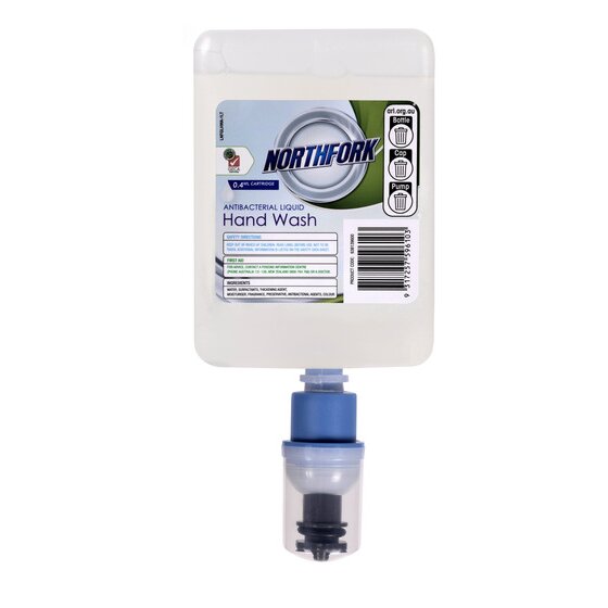 Northfork Hand & Body Wash Pearl White 1L Cartridge (0.4ml Dose)