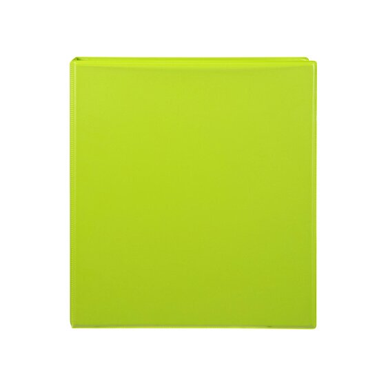 Marbig Clearview Insert Binder – A4, 38mm, 2-Ring, Lime