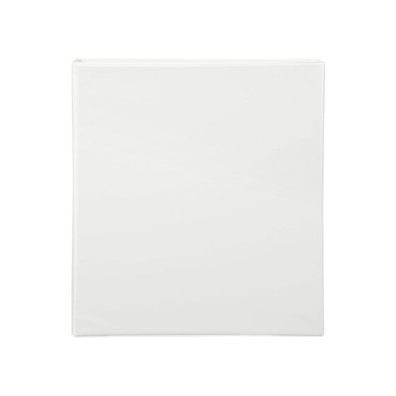 Marbig Clearview Insert Binder – A4, 38mm Two-Ring, White | Acid-Free Polypropylene
