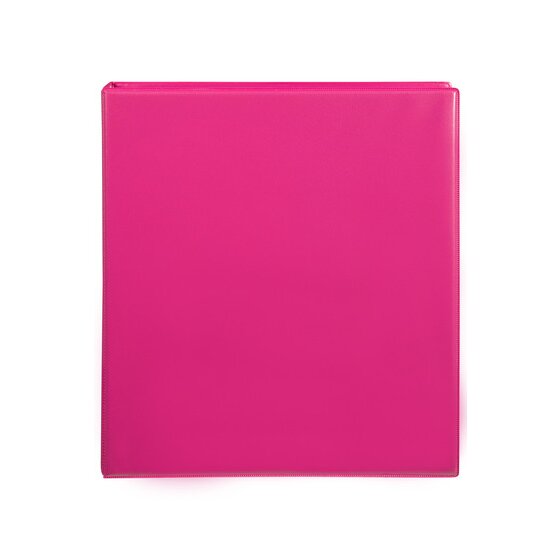 Marbig Clearview Insert Binder A4 38mm 2-Ring – Pink