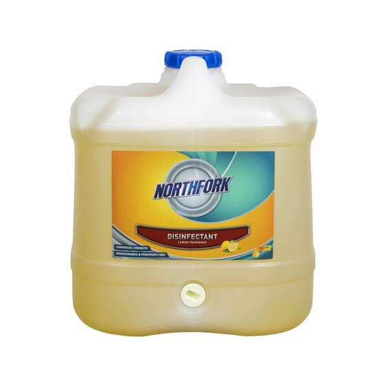 Northfork Lemon Disinfectant 15L – Bathroom & Toilet Cleaner