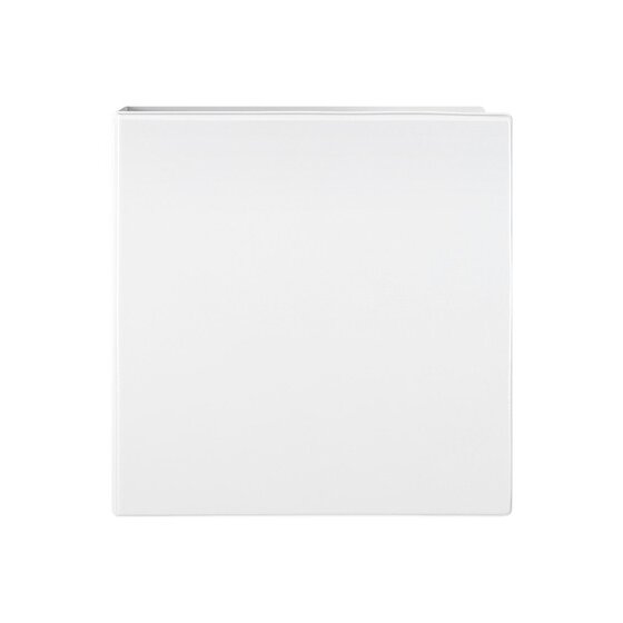 Marbig Titan Insert Binder A4 89mm 3D PVC White – Largest Capacity D-Ring Binder