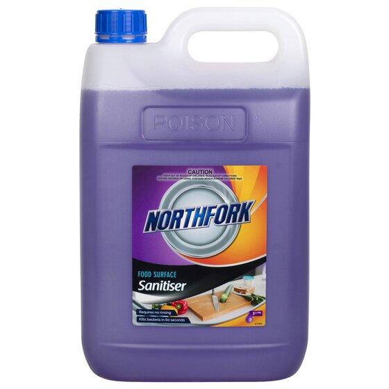 Northfork Food Surface Sanitiser 5L – Ready-to-Use