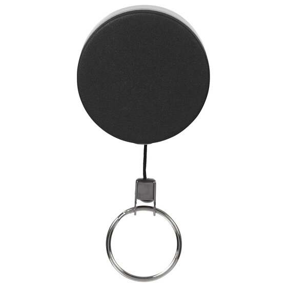 REXEL ID Retractable Metal Key Holder Nylon Cord