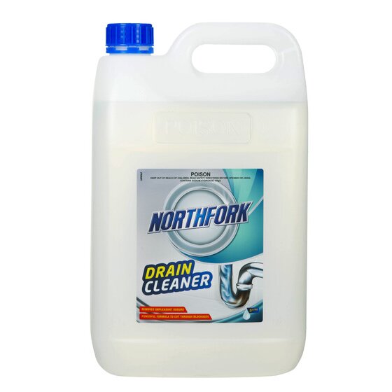 Northfork Drain Cleaner 5L – Clears Stubborn Blockages, Any Drain Type