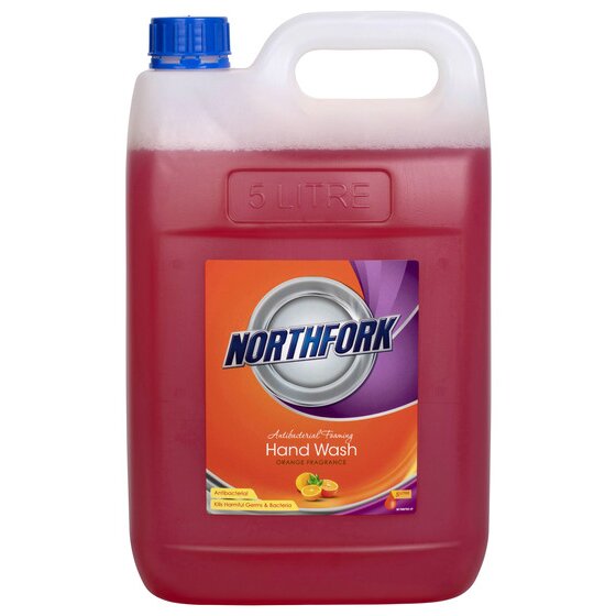 Northfork Foaming Hand Wash – Orange Antibacterial, 5L