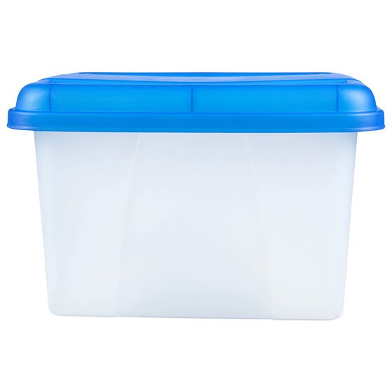 Crystalfile Porta Box 32L Blue Lid / Clear Base – Suspension File Storage