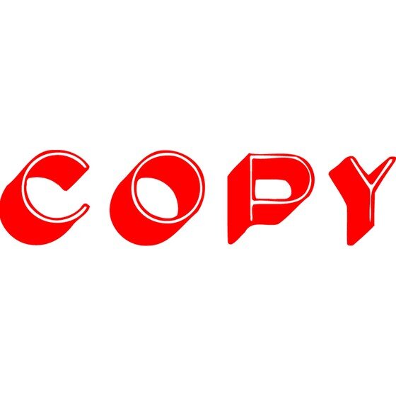 XSTAMPER CX-BN 1336 Copy Red Stamp – Pre-Inked, Re-Inkable, Soft Grip