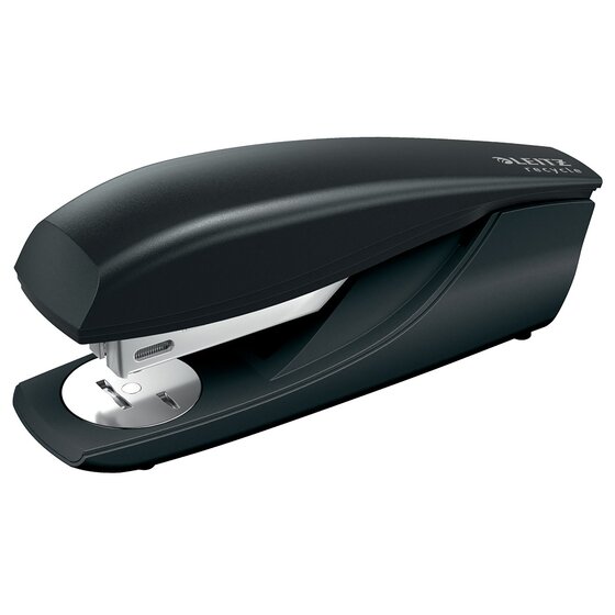 Leitz Recycle Stapler Black – 30 Sheets, Direct Impact Technology, Fully Dismantlable