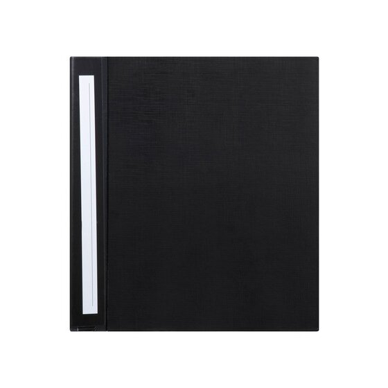 Marbig Deluxe Ring Binder A4 38mm 4-Ring PE Cover – Black