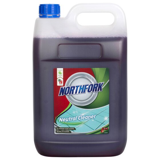 Northfork Geca Neutral Cleaner 5L – pH-Neutral, No-Rinse, Rose Scent