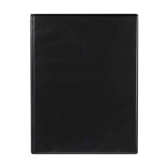 Marbig Insert Clipfolder with Expanding Pocket – Black