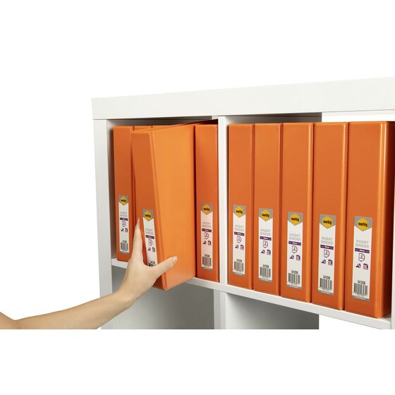 Marbig Lever Arch File A4 PE Orange