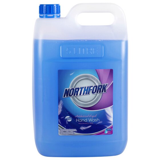 Northfork Liquid Hand Wash Antibacterial 5L – Blue, Home & Workplace
