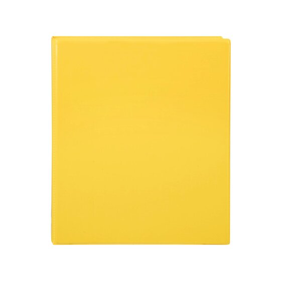 Marbig Clearview Insert Binder – A4, 25mm, 2-Ring, Yellow